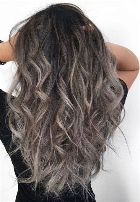 A variety of gorgeous hair color designs created by nalu & number76 hair salon's team of professional stylists in malaysia, singapore and tokyo, japan. Gray highlights. | Ash hair color, Balayage hair, Stylish hair