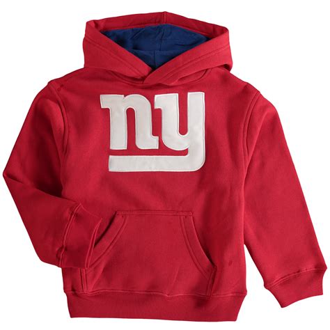 New York Giants Preschool Fan Gear Prime Pullover Hoodie Red