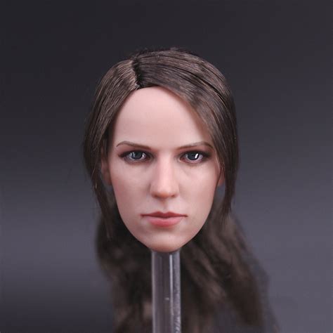 16 Scale Female Head Sculpt For 12 Hot Toys Phicen Female Action