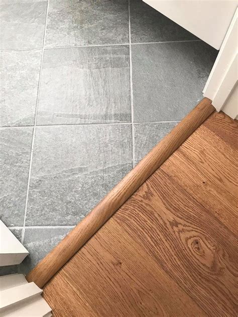 20 Tile Entryway Transition To Wood Floor