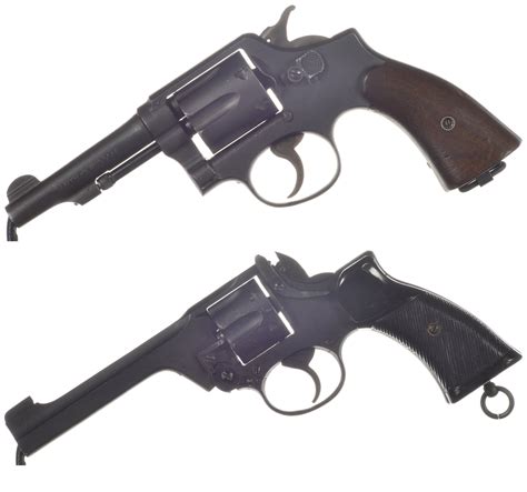 Two World War Ii Military Double Action Revolvers Rock Island Auction