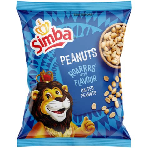 Simba Salted Peanuts 450g Dried Snacks Biltong Dried Fruit Nuts