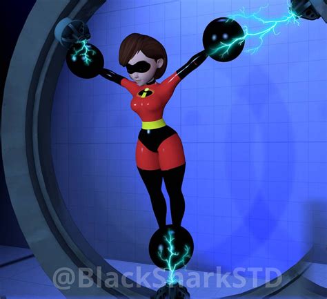 Elastigirl Electrical Prision 2 By Blacksharkstd On Deviantart Disney Xd Disney Fan Art Disney