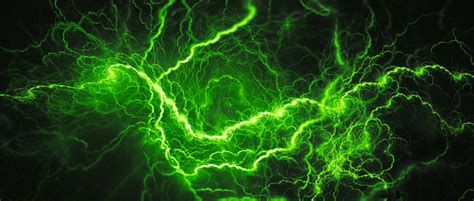 Green Glowing Lightning Stock Photo Download Image Now Green Color