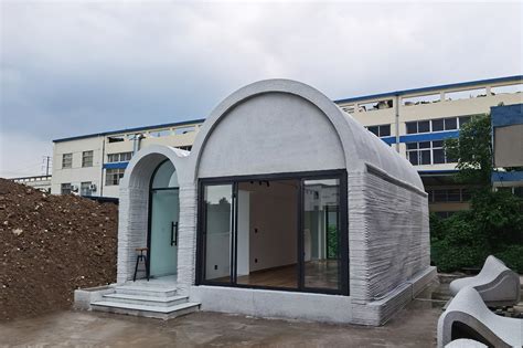 Gallery Of 3d Printing Concrete House Professor Xu Weiguo‘s Team From