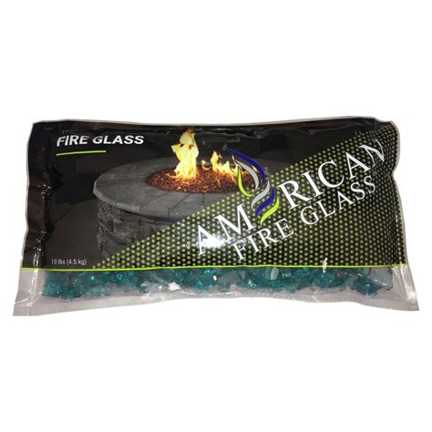 American Fire Glass 1 2 Azuria Reflective Fire Glass Fire Pit Oasis