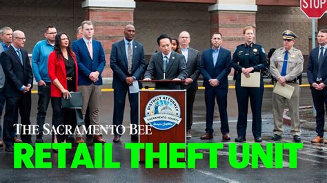 Sacramento Law Enforcement Officials Announce New Retail Theft Unit