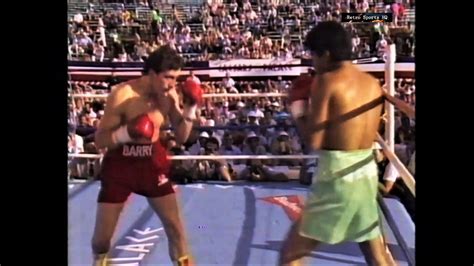 Barry Mcguigan V Stevie Cruz 1986 Boxing Youtube