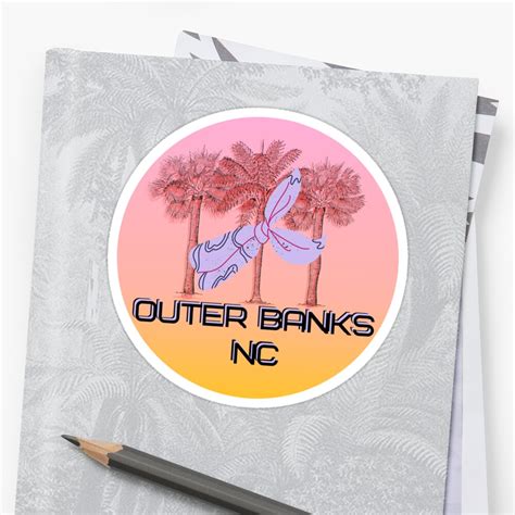Outer Banks Sticker By Kaiaf3 Redbubble