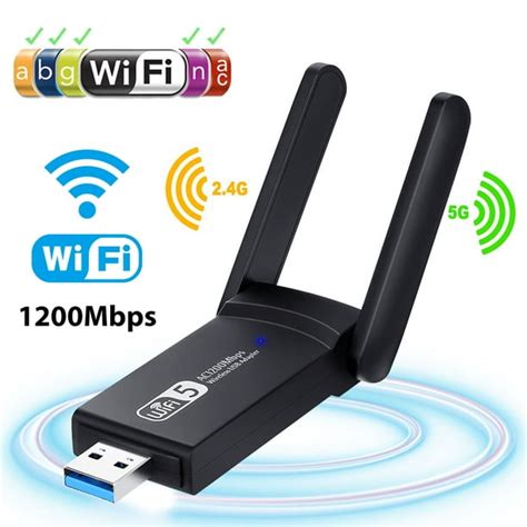 Usb Wifi Adapter 1200mbps Eeekit Usb 30 Wireless Network Adapter Wifi