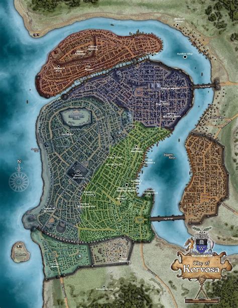 Undefined Fantasy City Map Fantasy World Map Fantasy City