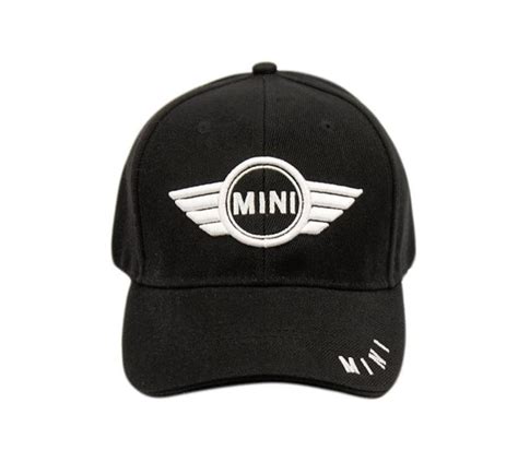 Hat Mini Cooper Embroidered Adjustable Ball Cap Black Etsy
