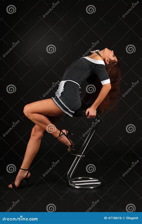 Chamber Maid In Erotic Conventionalized Suit Stock Photo Image Of