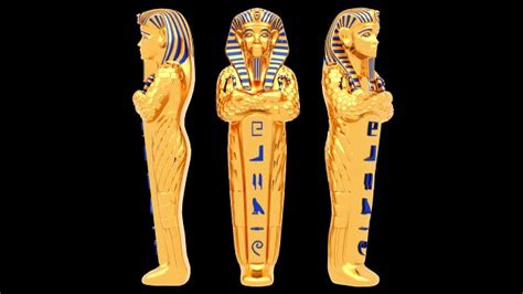 pharaoh sarcophagus 3d model