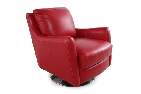 But, with kids around you may soon find little stains and stubborn spills have this cover is designed to protect the middle of your lazy boy chair from stains and with it being easy to remove, you can then wash it and have. La-Z-Boy Xavier Red Leather Swivel Chair | Mathis Brothers ...