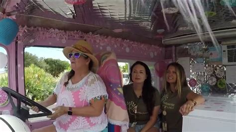 Brevard Teachers Tour Neighborhoods In Ice Cream Truck To Encourage