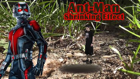 Ant Man Shrinking To Ant Size Effect Quick Test 2 Youtube