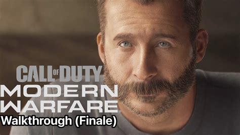 Call Of Duty Modern Warfare 2019 Walkthrough Finale Youtube