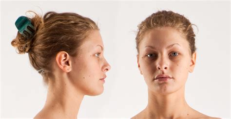 Female Face Reference For 3d Modeling