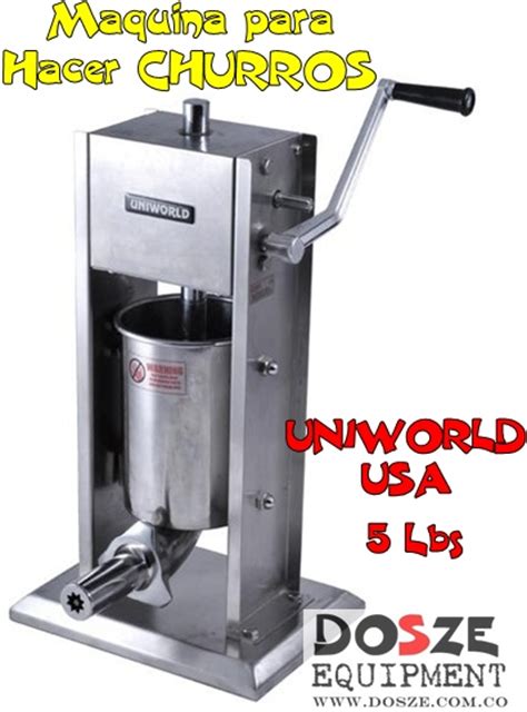 Maquina Churros Deluxe Uniwolrd Usa Dosze Equipment