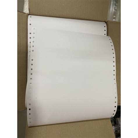 Continuous Form Computer Paper 1ply 11x9 12 1800sheets For Dot