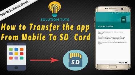 Click on it and then click three dots at the right upper corner of the screen. How to Transfer the App form mobile to SD Card | In ...