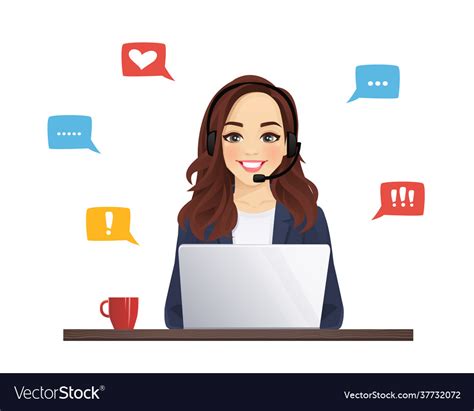 Customer Support Royalty Free Vector Image Vectorstock