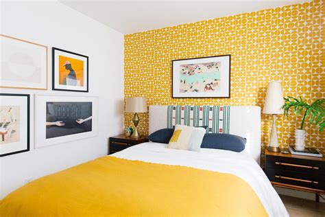 These 10 Yellow Bedroom Ideas Are Cheerfully Bright Hunker Yellow