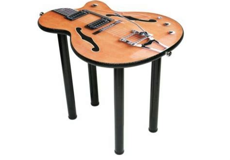 Guitar Table Artistic Furniture Music Furniture Unusual Furniture