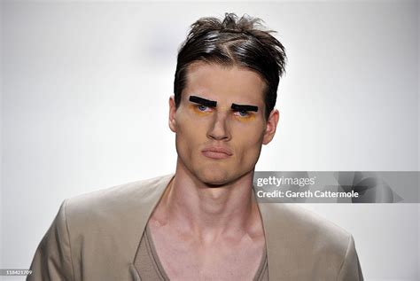 a model walks the runway at the patrick mohr show during news photo getty images