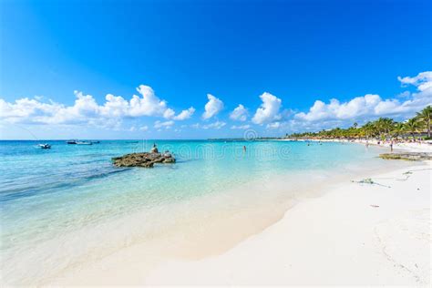 Akumal Beach Paradise Bay Beach In Quintana Roo Mexico Caribbean Coast Editorial Image