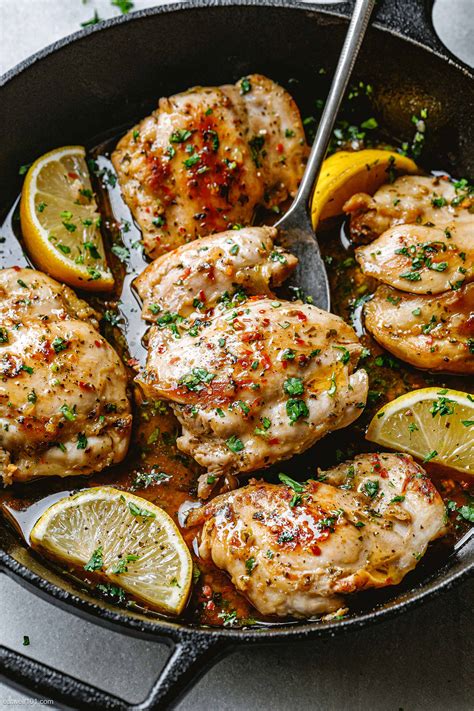 all time best baked lemon chicken thighs easy recipes to make at home