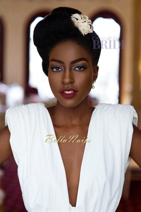 Dionne Smith Natural Hair Bride Inspiration Bellanaija June2015002