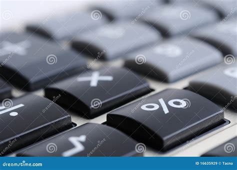 Calculator Keyboard Stock Image Image Of Arithmetic 16635929