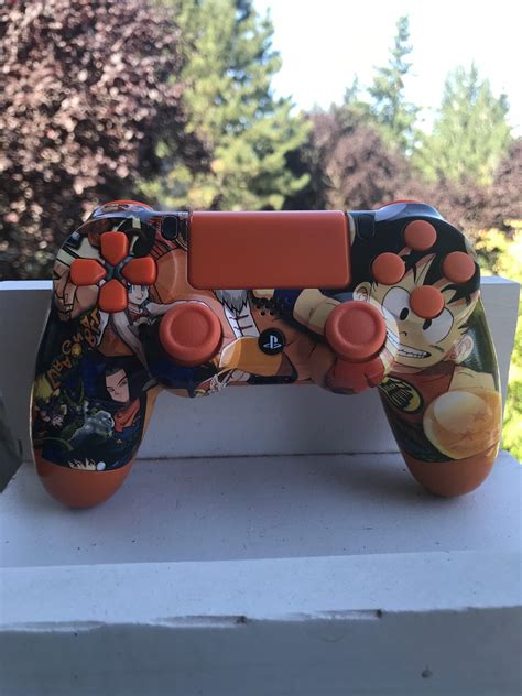 Fight across vast battlefields with destructible environments and experience epic boss battles that will test the limits of your combat abilities. Dragon Ball z orange PS4 controller : Dragonballsuper