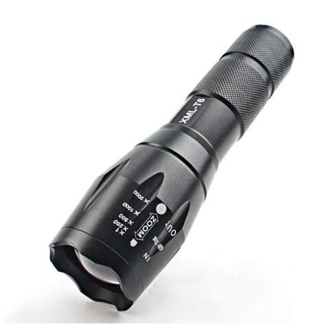 2021 Tactical Torch Flashlight 2 Pack Xml T6 Q5 Brightest Led
