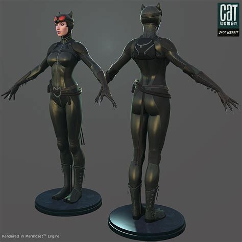 How To Carve Roast Unicorn 3d Model Catwoman