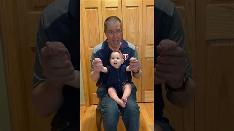grandpa and his granddaughter sing we re gonna win twins youtube