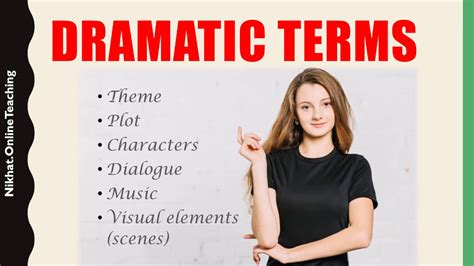 Drama Literary Term Theme Dialogue Plot Music Scenes