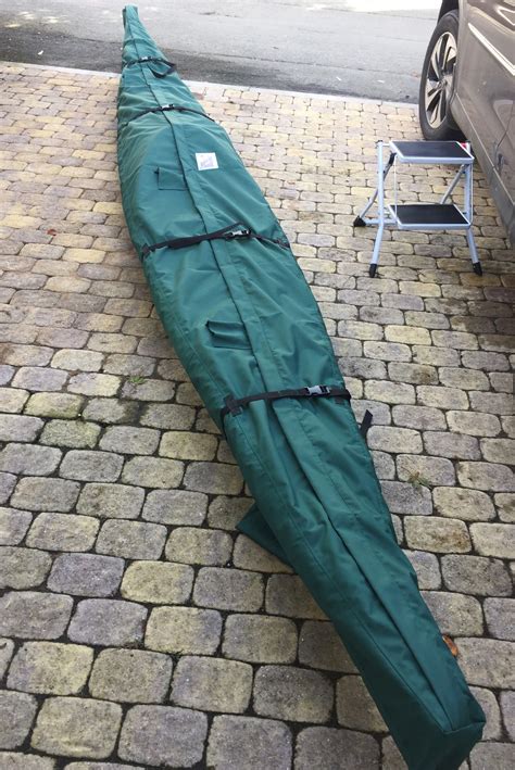 Made To Measure Sea Kayak Cover This One For A Ph Delphin 155 Kayak