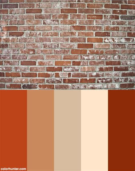 Bricks Color Scheme From Brick House Exterior Colors