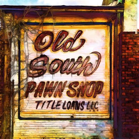 Old South Pawn Shop Photograph By Kevin Dukes