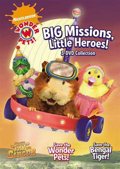 Wonder Pets Big Missions Little Heroes 3 Dvd Collection Amazonca