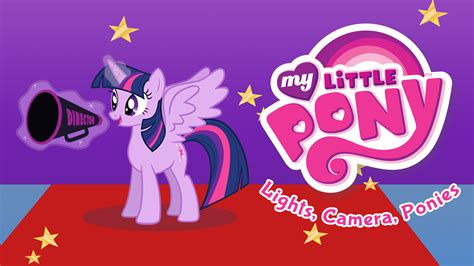 My Little Pony Lights Cameras Ponies Graphite Lab Video Game