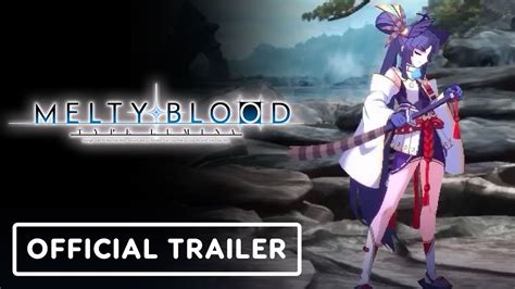 Melty Blood Type Lumina Official Ushiwakamaru Vs Shiki Tohno Gameplay Trailer Youtube