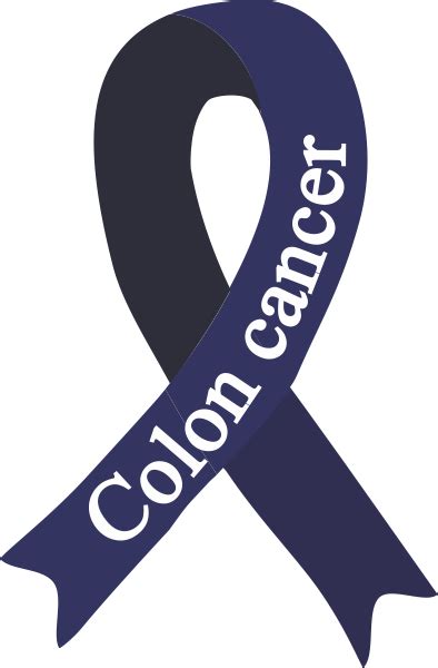 Colon Cancer Ribbon Decal 2