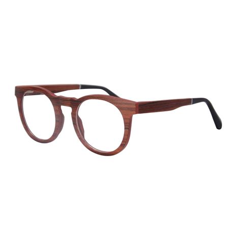 2021 wholesale shinu high quality round vintage wood glasses frame myopia eyeglasses wooden