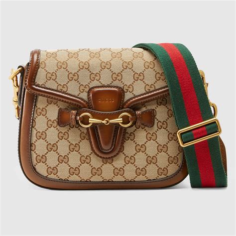 Lady Web Original Gg Canvas Shoulder Bag Gucci Womens