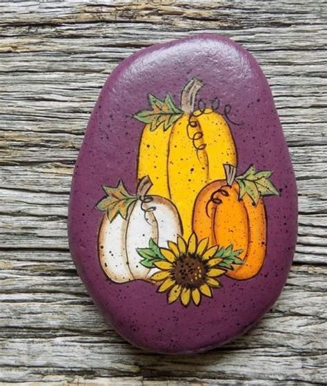 Pin On Thanksgiving And Fall Painted Rocks