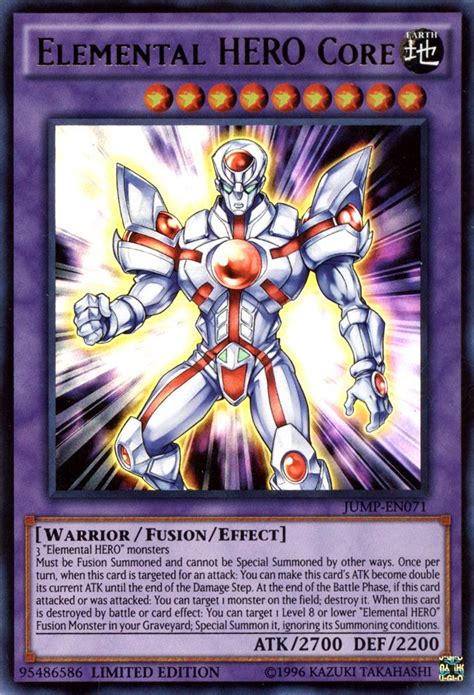 A page for describing ymmv: Yu-Gi-Oh! Card Review: Elemental HERO Core - Awesome Card Games